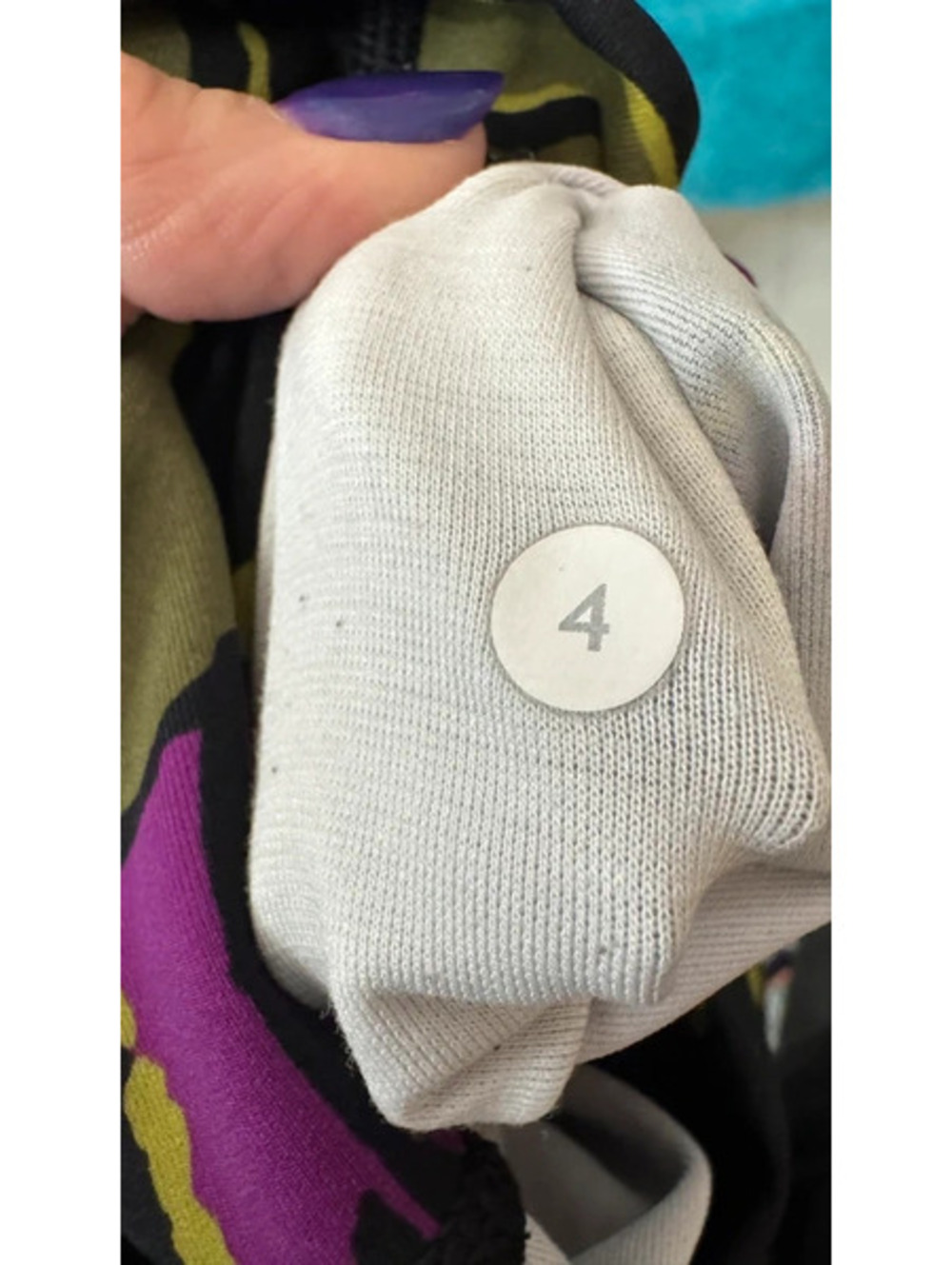 Lululemon Wunder Under High-Rise Pants Boom Bloom Chartreuse Green Aurora Size 4 - Picture 4 of 4